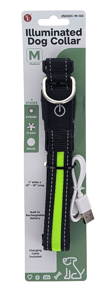 Illuminated Heavy-Duty Rechargeable Collar