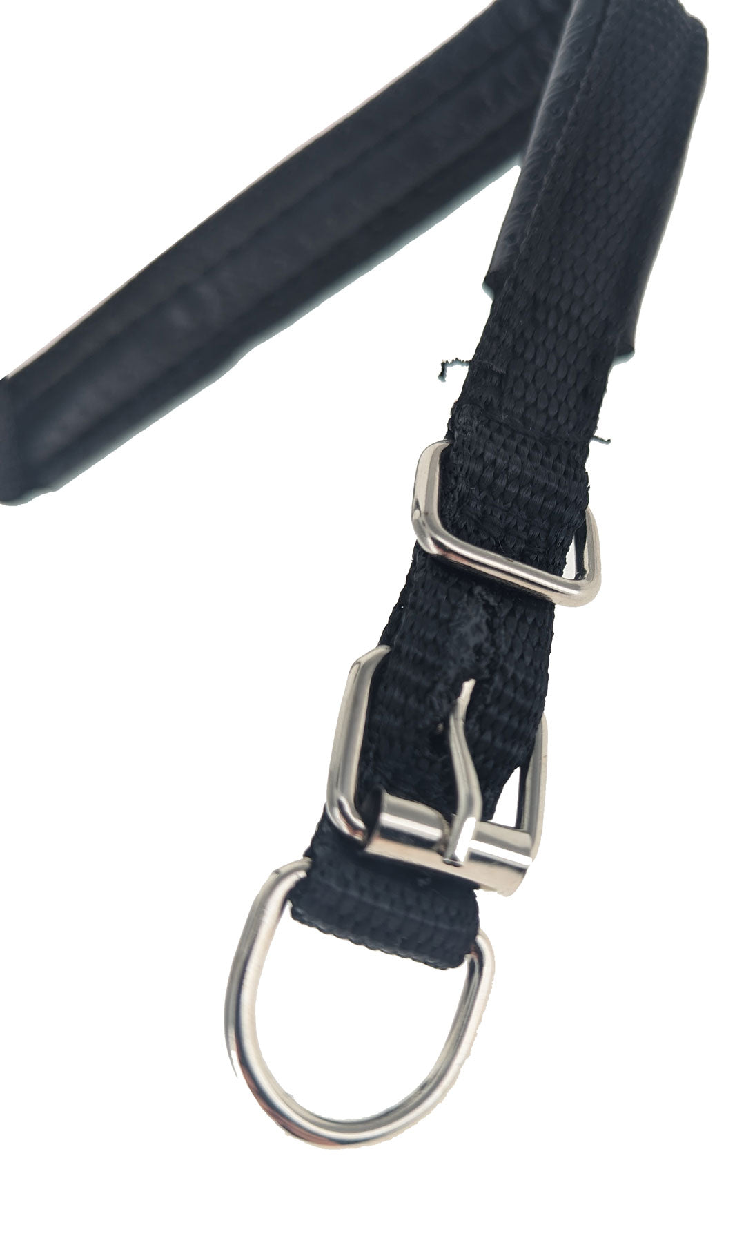 3Pc Small Dog Black Leash,Harness & Collar Set