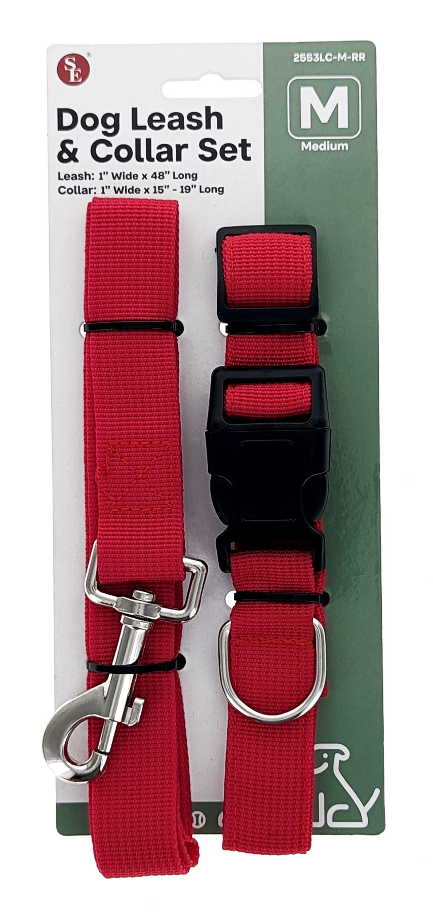 Leash & Collar Set - Leash (1" Wide x 48" Long)