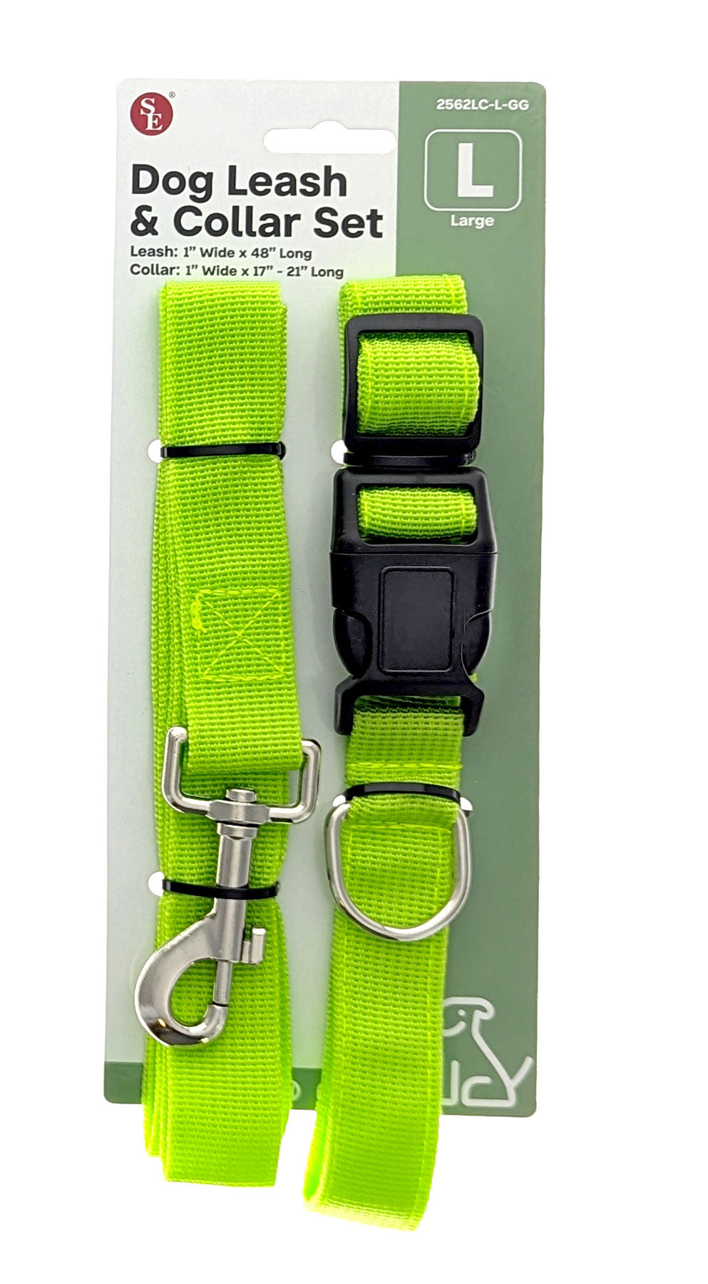 Leash & Collar Set - Leash (1" Wide x 48" Long)