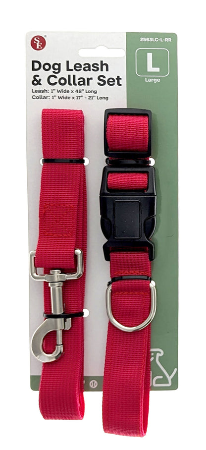 Leash & Collar Set - Leash (1" Wide x 48" Long)