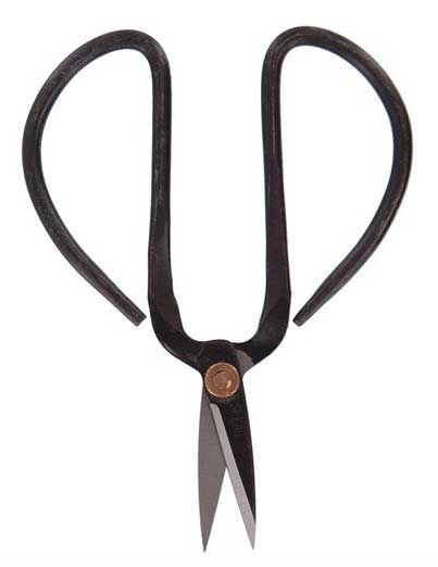 Black Large Finger Loop Scissor