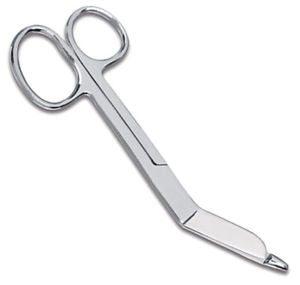 Bent Bandage Scissors - Stainless Steel