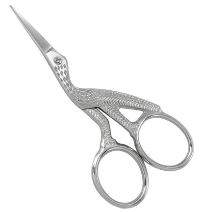 Gold & Silver Stork Scissor - Stainless Steel