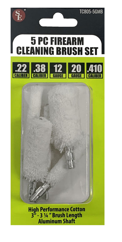 High-Performance Cotton Firearm Cleaning Brushes