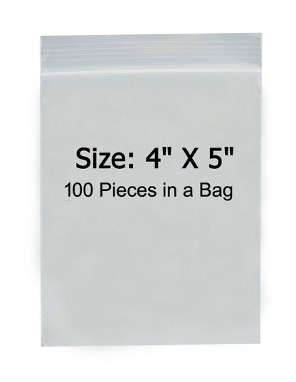 100-Piece Bag of 2MIL Self Locking Bags