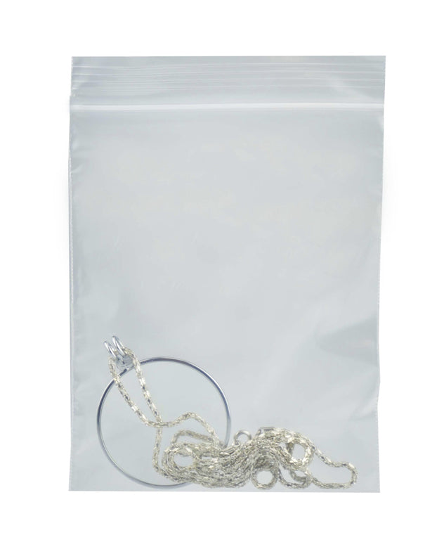 100-Piece Bag of 2MIL Self Locking Bags