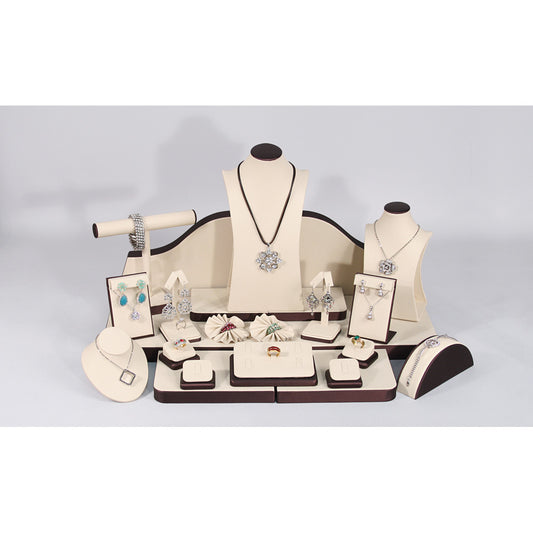 Showcase Set 65 — Beige Leather