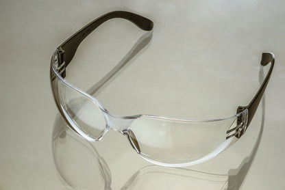 ANSI Approved Safety Glasses, Anti-Scratch & Anti-Fog Plastic Lens