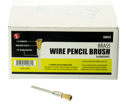 36 Pc Box- Wire Wheel and Brush