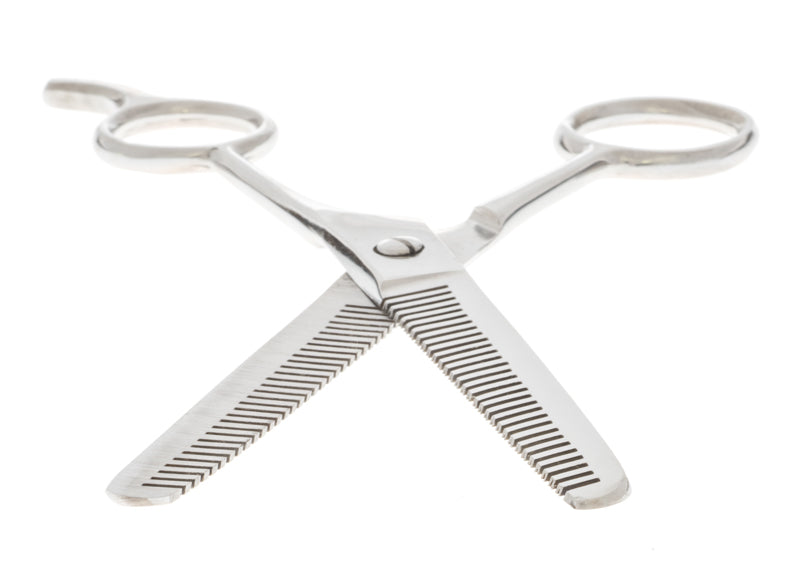 Double Teeth Barber Thinning Scissor - Stainless Steel