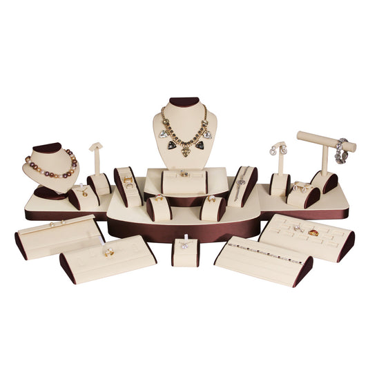 Showcase Set 60 — Beige Leather