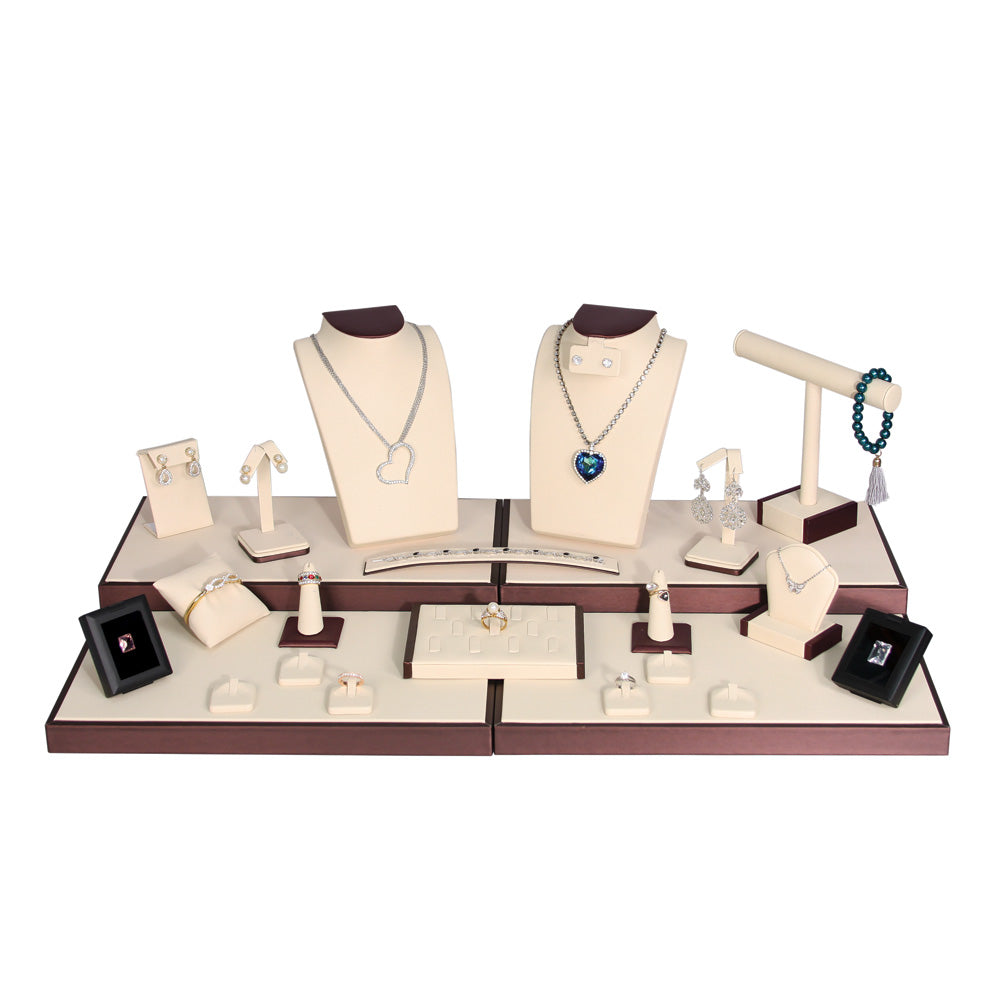 Showcase Set 61 — Beige Leather