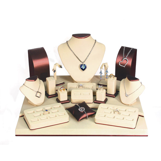 Showcase Set 79 — Beige Leather