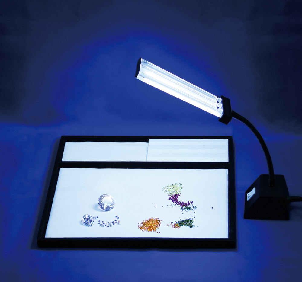 LED Gem Grading Light — Black