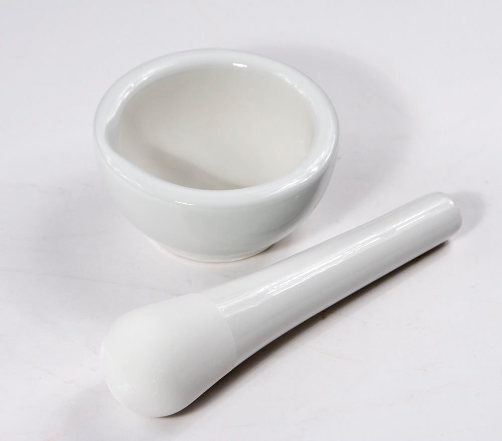 Mortar and Pestle Set — Ceramic
