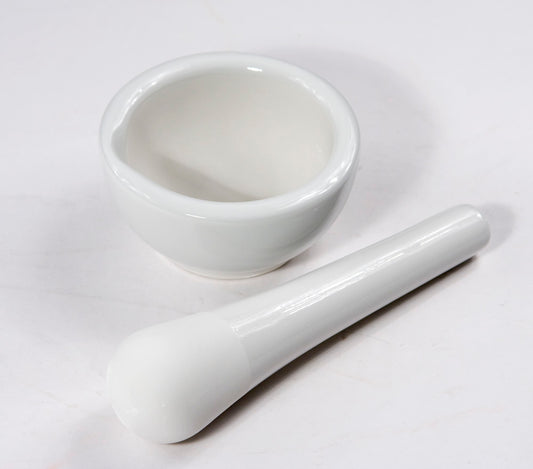 Mortar and Pestle Set — Ceramic