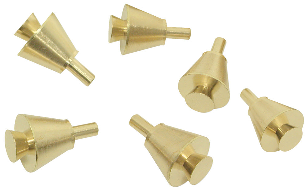 Engraving Machine Replacement Parts — Replacement Brass Pins (6 Pcs) — holds objects in the female vise — Steel