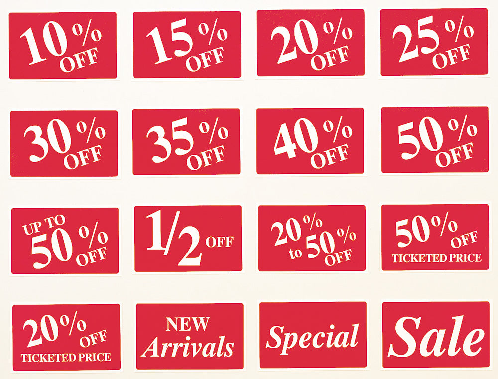 Plastic Message Signs — Special — Plastic