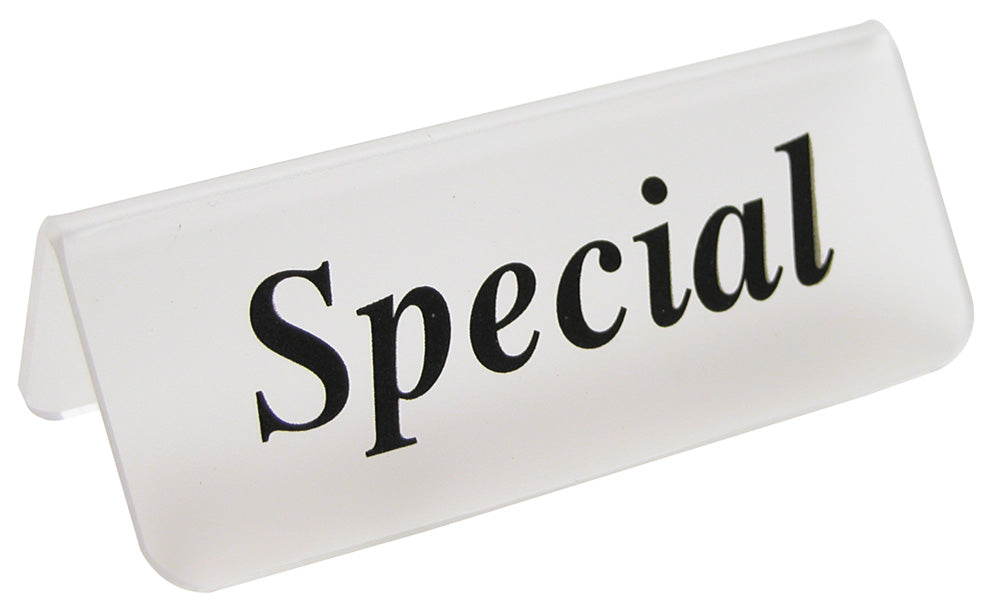Frosted Signs — Special — Black Letter
