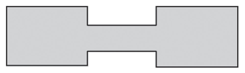 Adhesive Tear-Proof Tags — 1 1/2″ x 3/8″ H (40 x 10mm) — Silver