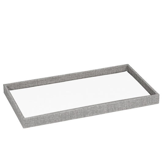 Linen Standard Utility Trays — 14 3/4 x 8 1/4 x 1" — Grey Linen