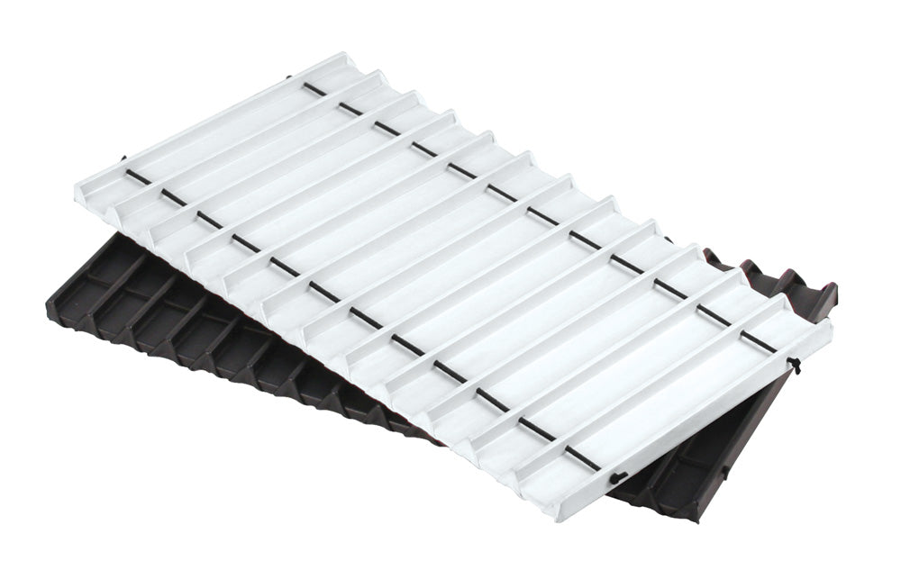 Wooden Full-Size Tray Liners — 18-Grid — Black Velvet