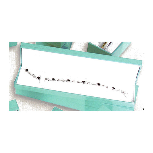 Bracelet/Watch Box - Premium - Teal Blue