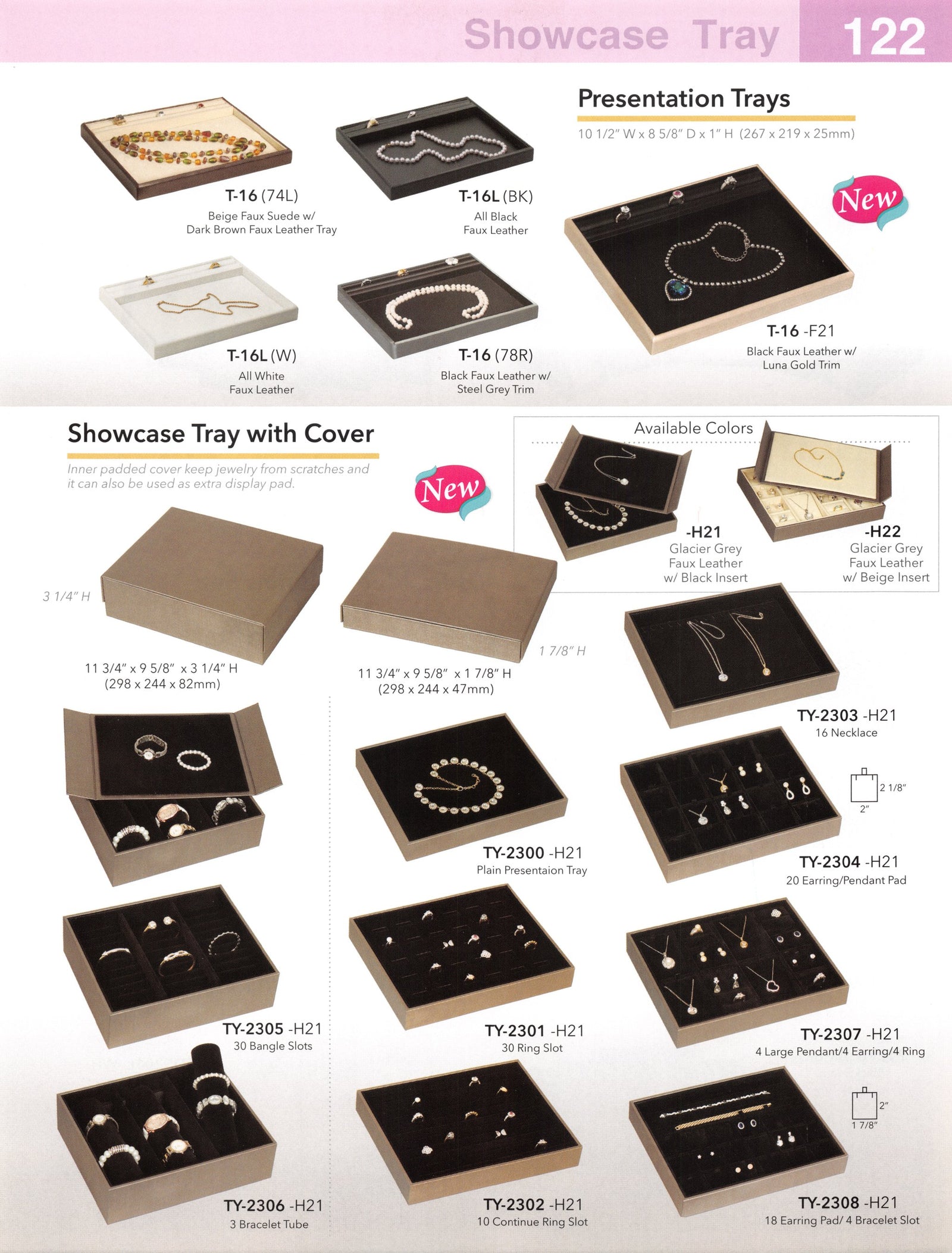 Catalog page — Presentation Trays