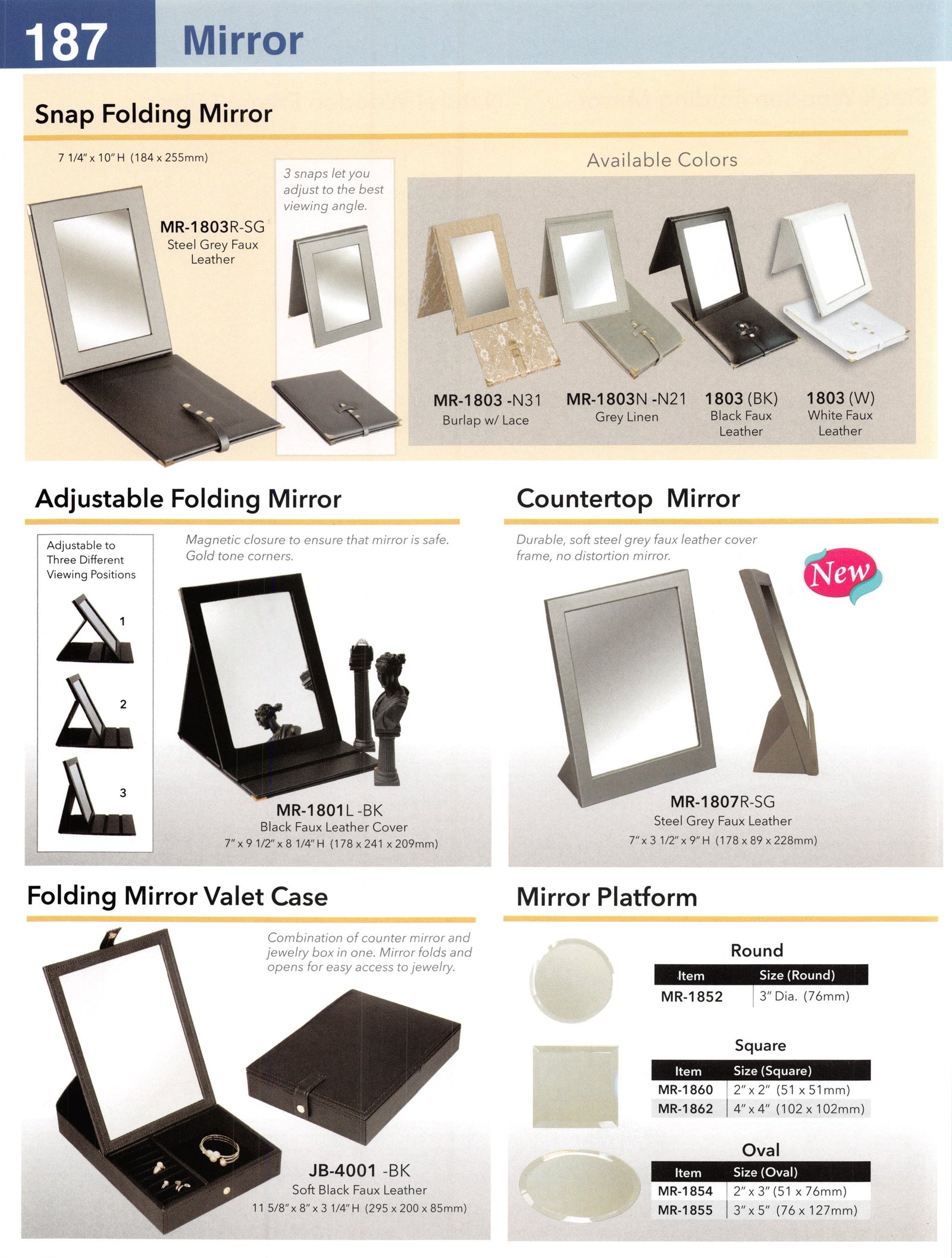Catalog page — Mirror Platform