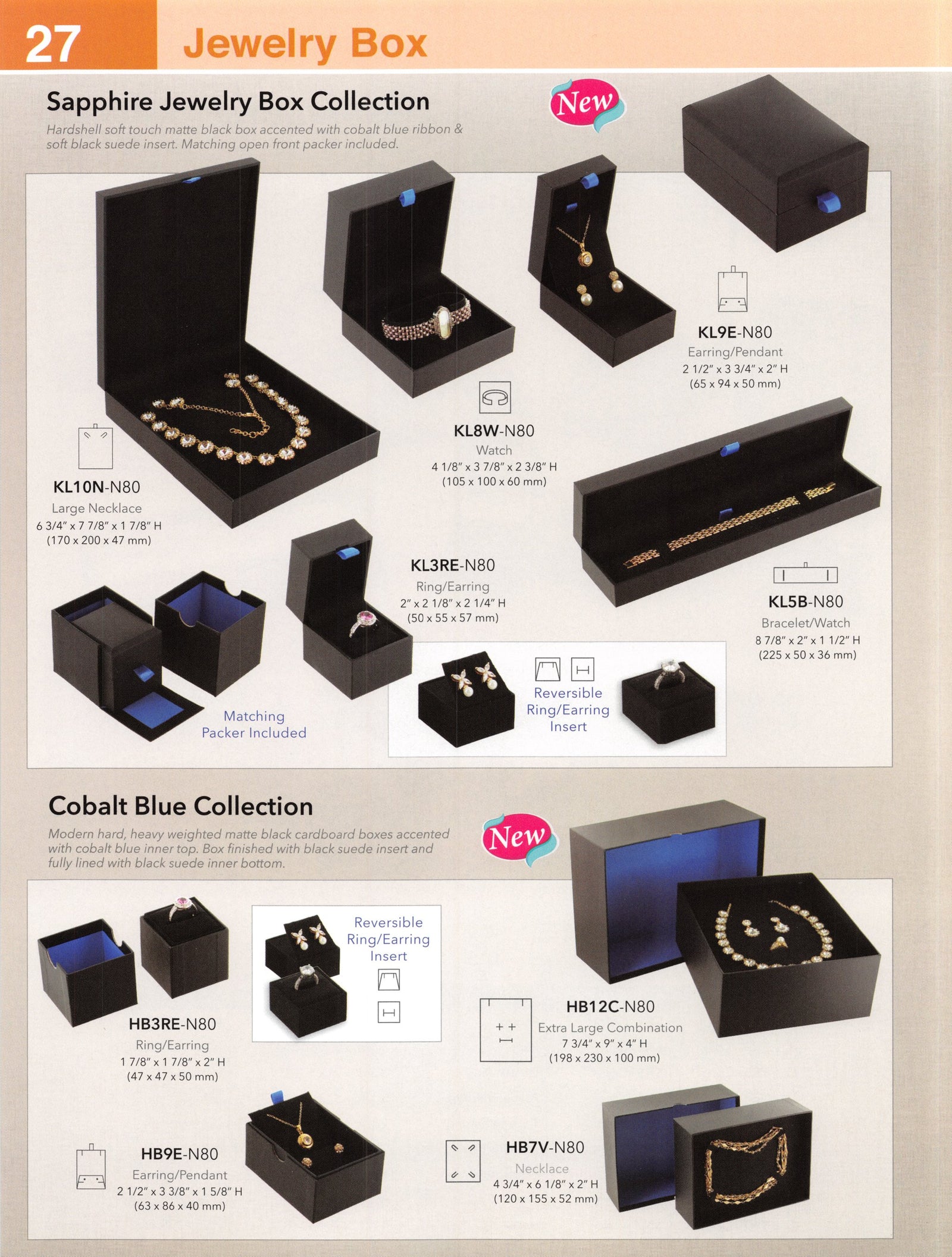 Catalog page — Sapphire Collection