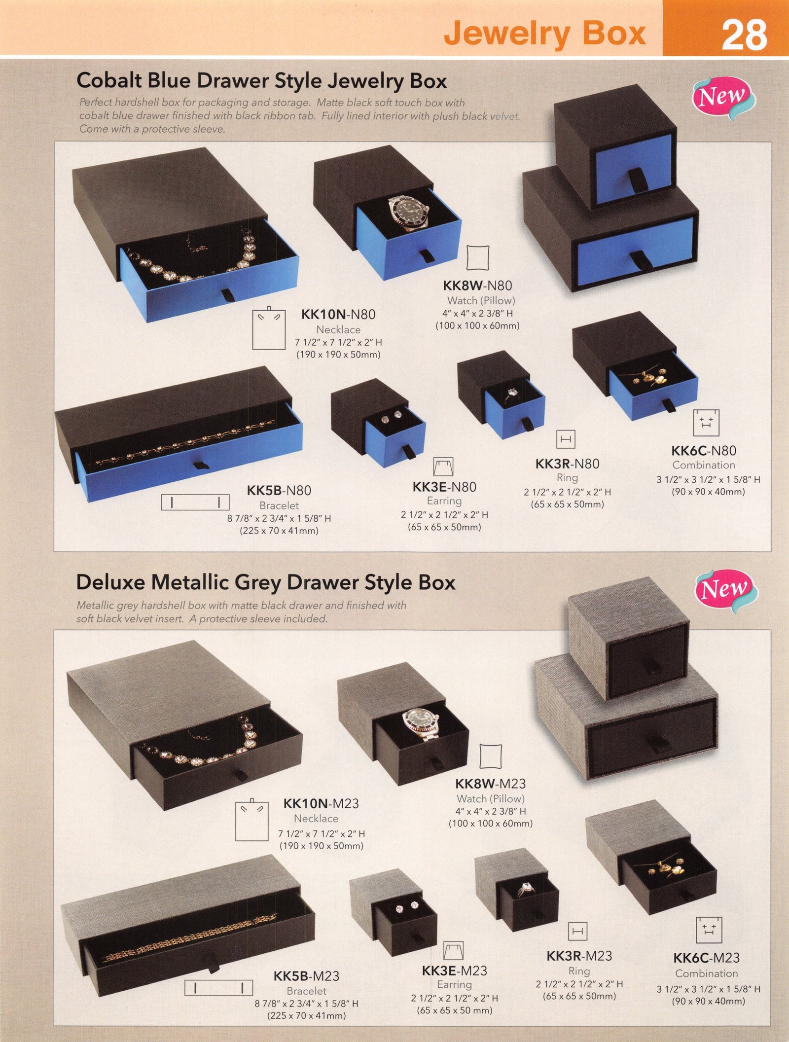Catalog page — Drawer Style