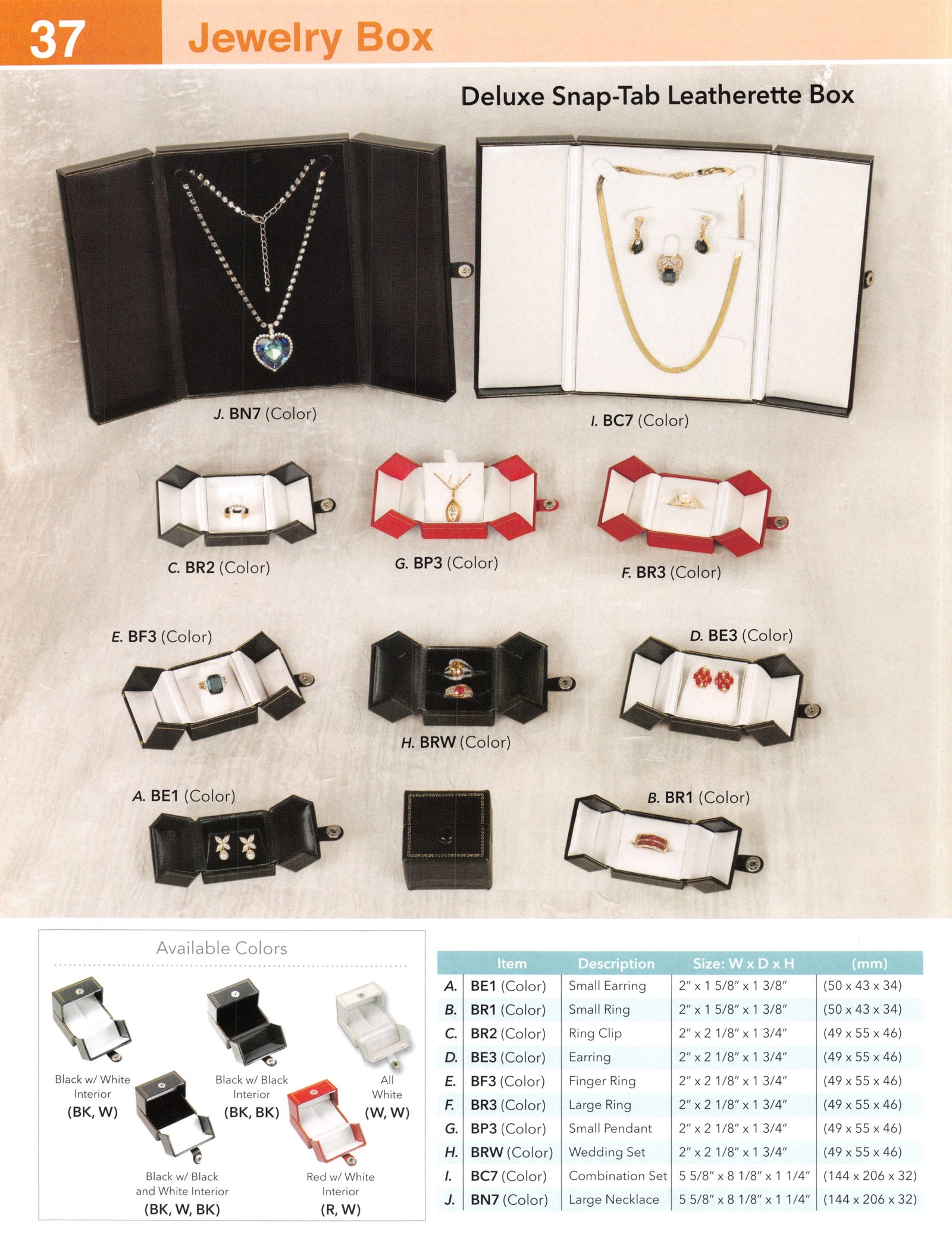 Catalog page — Snap-Tab