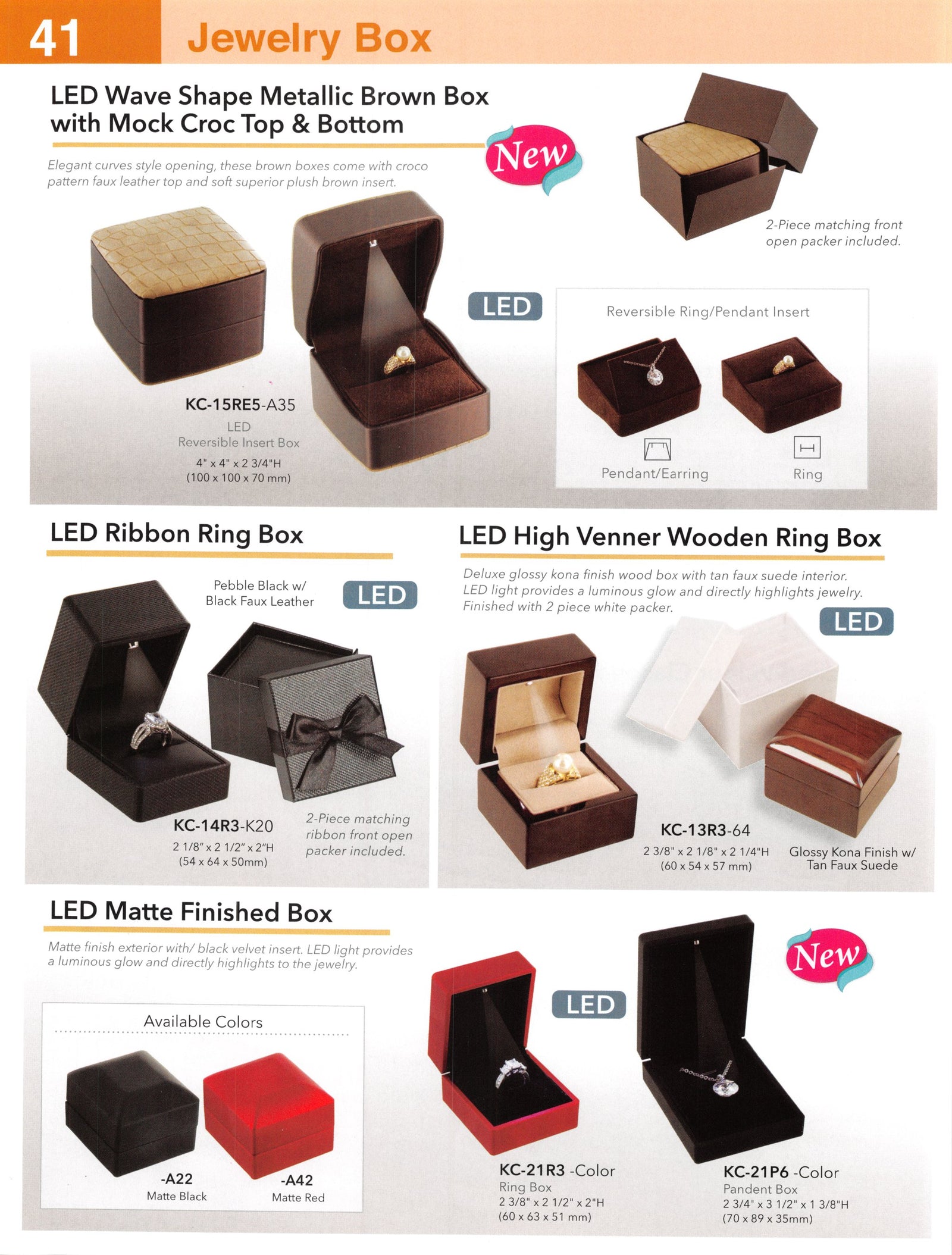 Catalog page — LED Wave Croc
