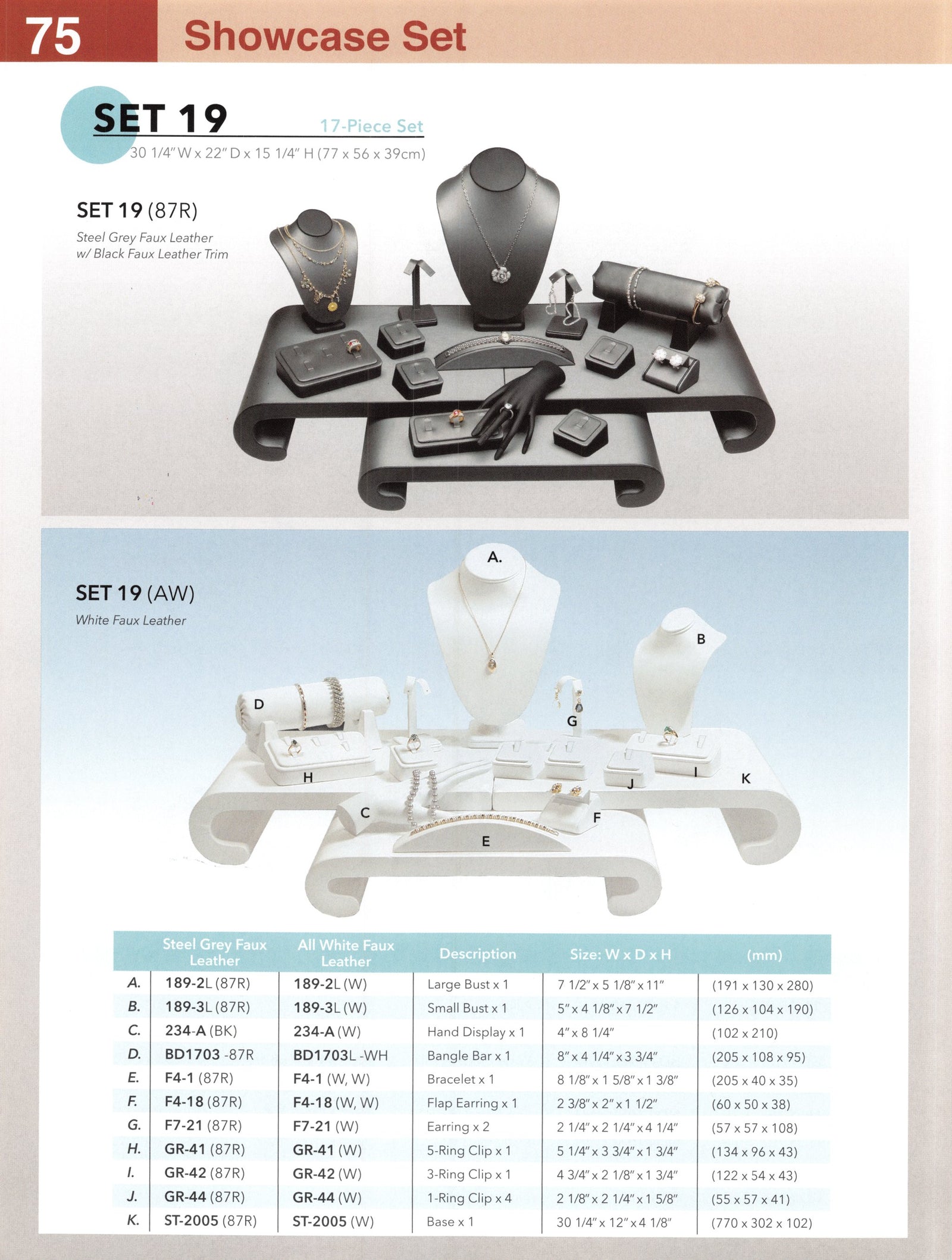 Catalog page — Showcase Set 19