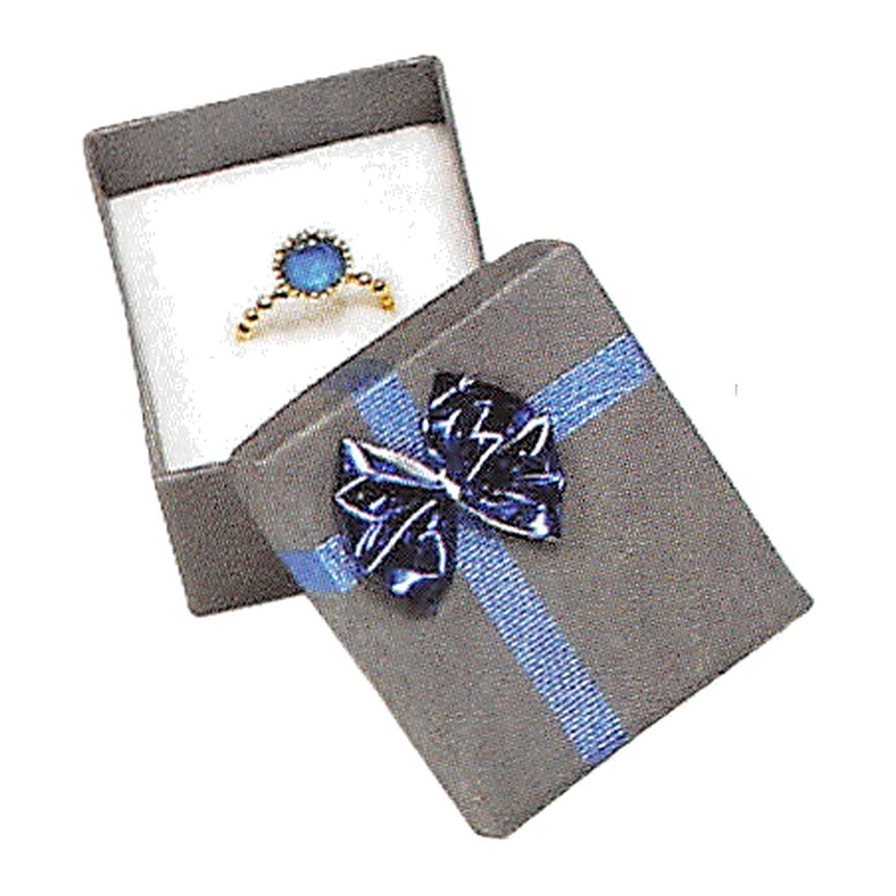 Ring Box - Bow-Tie - Galaxy Blue
