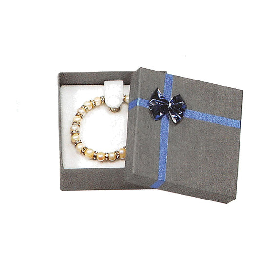 Bangle (Snap) Box - Bow-Tie - Galaxy Blue