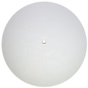 Perforated felt polishing pad with a center hole