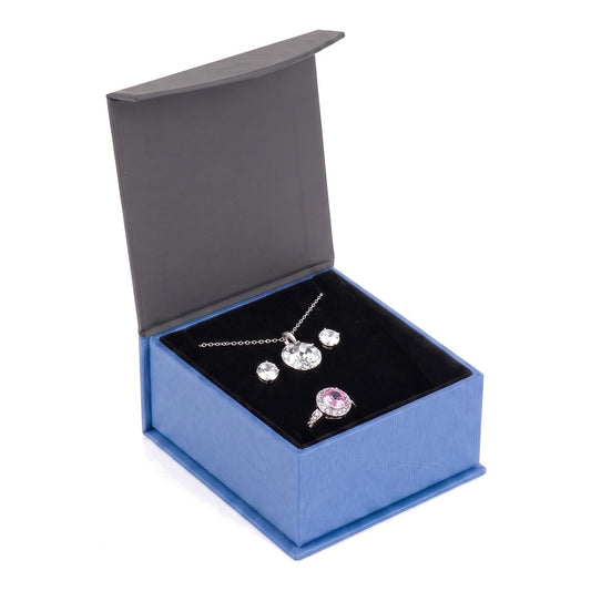 Combo / Set Box - Deluxe Magnetic Flap - Cobalt Blue