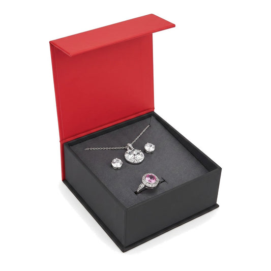 Combo / Set Box - Deluxe Magnetic Flap - Pebble Red