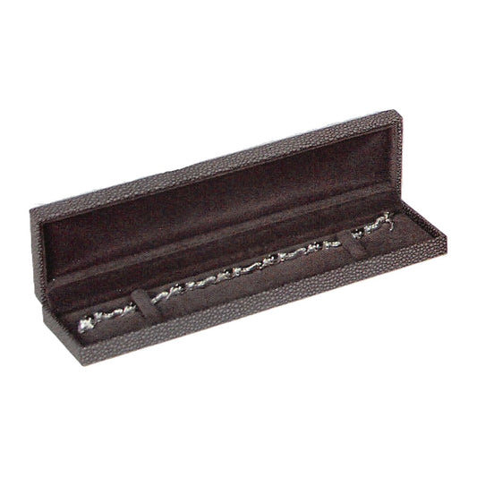 Bracelet/Watch Box - Premium - Grey Shagreen