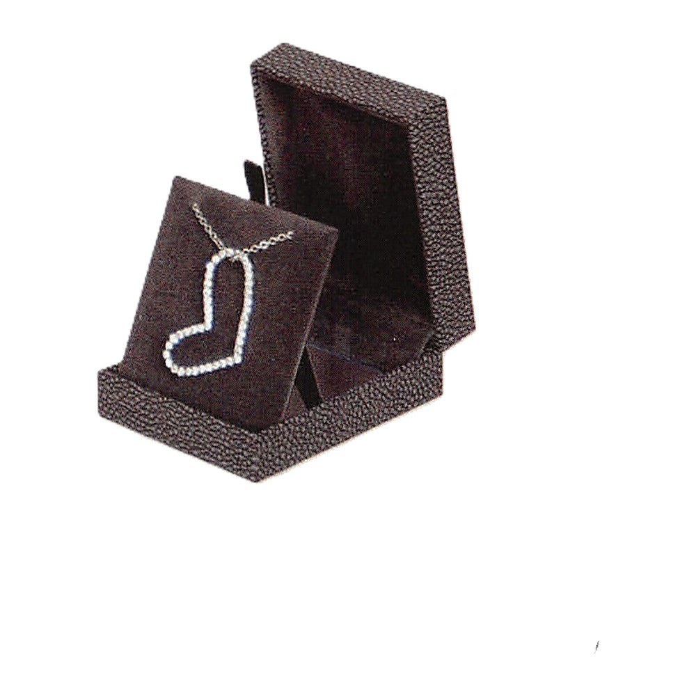 Pendant Box - Premium - Grey Shagreen