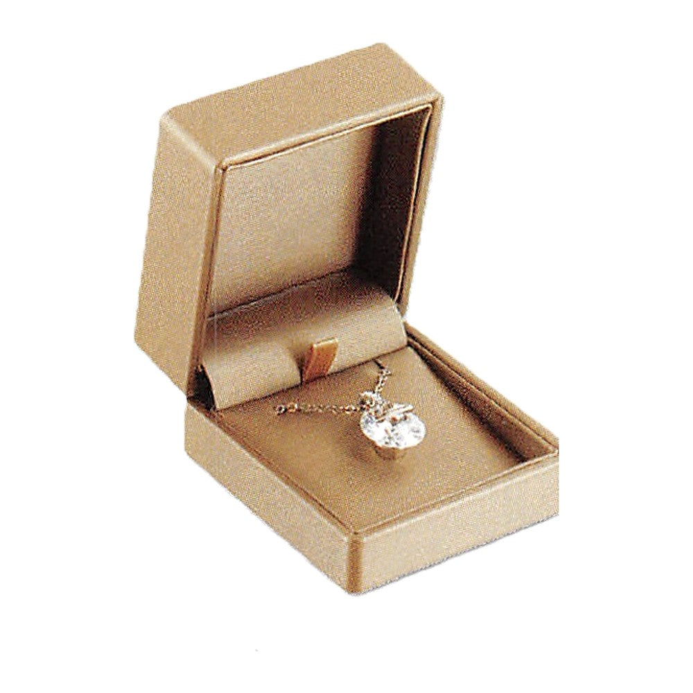 Pendant Box - Premium Ribbon - Luna Bronz
