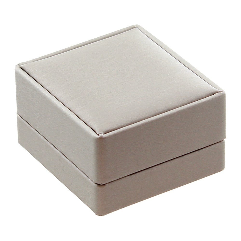 Pendant Box - Premium Ribbon - Luna Silver