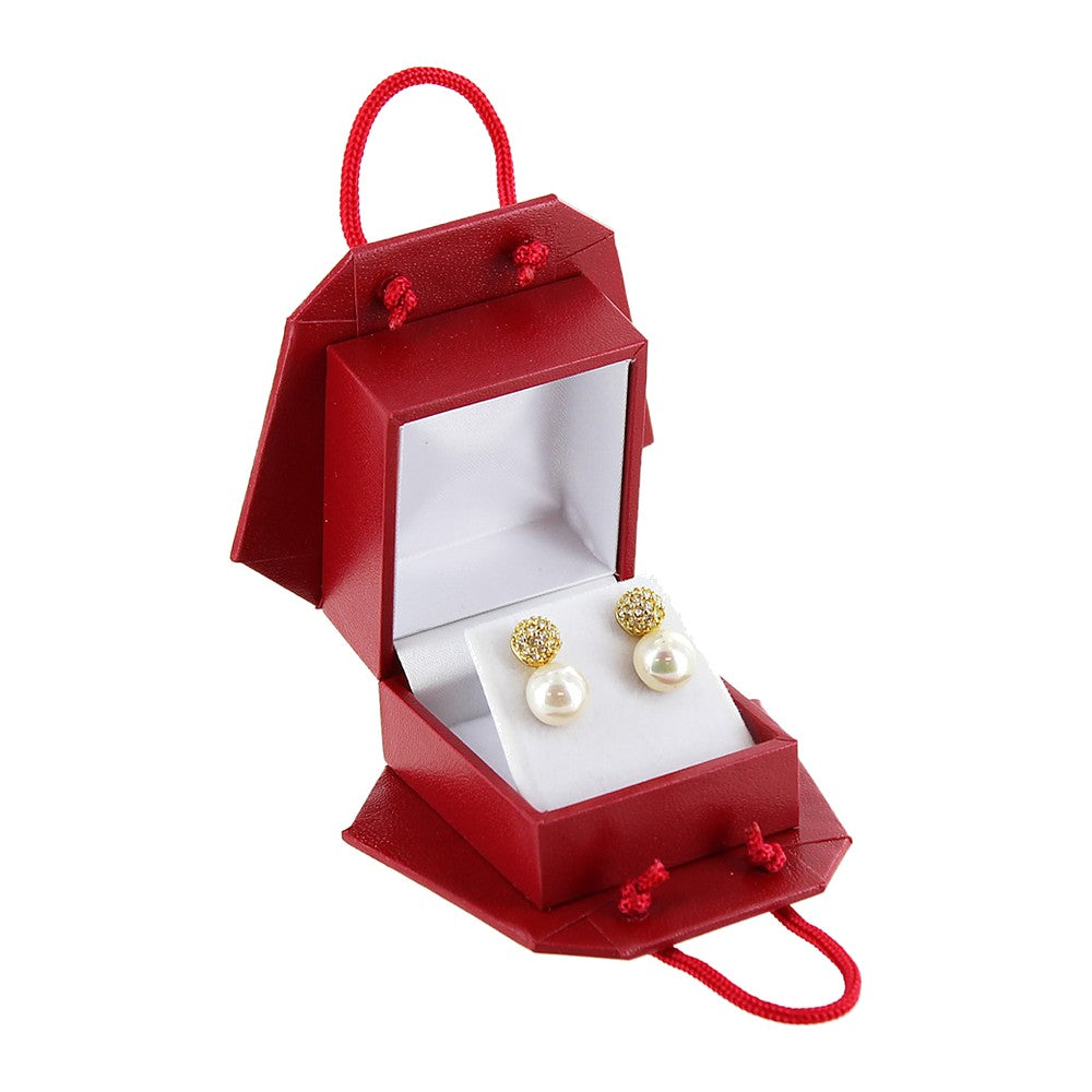 Ring Box - Tote Style - Red