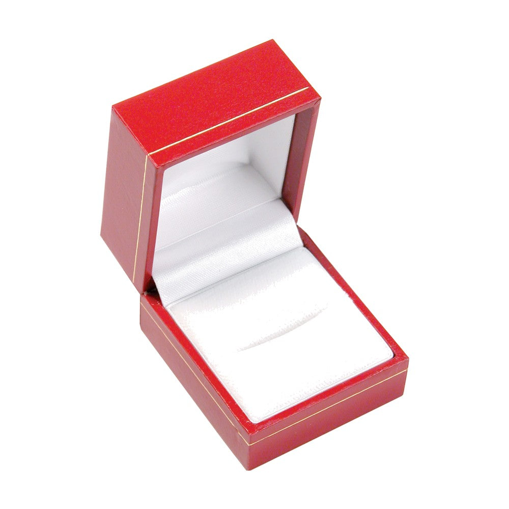Watch w/Pillow (Large) Box - Classic - Red / White Interior