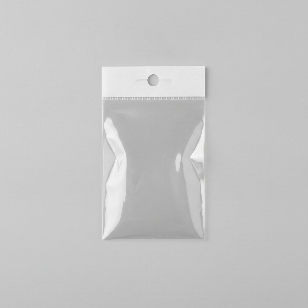 OPP Header Bag — 8 x 10+1.5 in