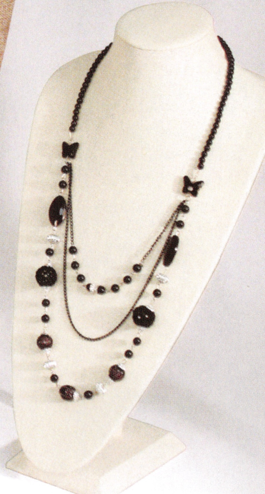 Extra Tall Adjustable Neckform — Beige Linen
