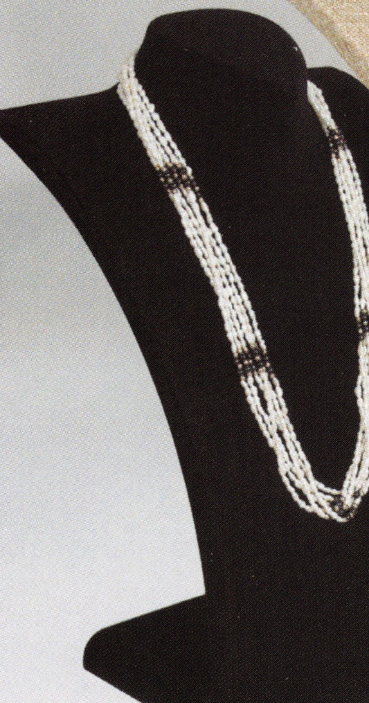 contemporary-linen-neckform Black Flocked