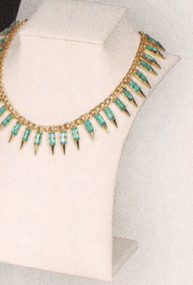 Modern Neckform — Curved Shoulder — 10 5/8" H — White Faux Leather